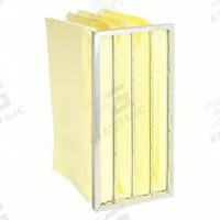 GRAINGER Pocket Air Filter: 24 in x 12 in x 15 in, MERV 15, Yellow, Synthetic, 4 Pockets (MPN 911TD6). Key specifications — Display Sell UOM: EA; Brand: GRAINGER; Media Material: Synthetic; Performance Rating: MERV 15.