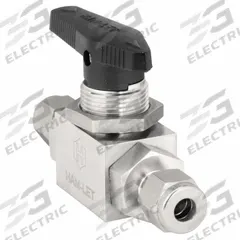HAM-LET Manual Two-Way Ball Valve: 1/4 in, 316 Stainless Steel, Straight, Sweat x Sweat, Three-Piece (MPN H-6800-SS-L-1/4-CSS). Key specifications — Brand: HAM-LET; Handle: Wedge.