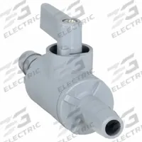 APPROVED VENDOR Manual Two-Way Ball Valve: 3/8 in, PVC, Straight, Barb x Barb, Full Port Ball Port (MPN 3997790). Key specifications — Brand: APPROVED VENDOR; Handle: Wedge.