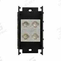 BUSSMANN Power Distribution Block: Open, Lug, Lug, 6 AWG – 500 kcmil For Line Side Wire Sizes (MPN 16504-1). Key specifications — attr1361688: Surface; attr1308686: BUSSMANN; attr1361672: Copper.