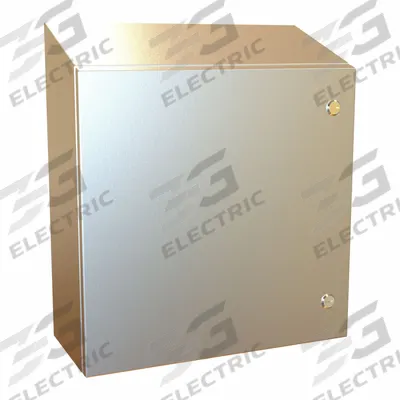 HAMMOND Electrical Enclosure: 304 Stainless Steel, 20 in x 20 in x 8 in, NEMA 12/13/3R/4/4X - Stainless Steel Enclosures