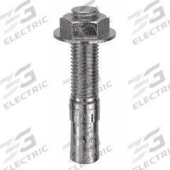 MKT FASTENING Wedge Anchor: 4 1/4 in Overall Lg, 3/4 in Dia, 3/4"-10 Thread Size, Plain, Plain, 5 PK (MPN 2734414). Key specifications — attr673140: MKT FASTENING; attr933664: Plain.