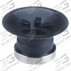 SMC Vacuum Pad: Flat with Ribs, w/o Adapter, 20 mm Pad Dia, Fluoro Rubber, Black with Green Mark (MPN ZP20CF). Key specifications — attr1019101: ZP20CF; attr1019103: SMC; attr1019107: 60A.