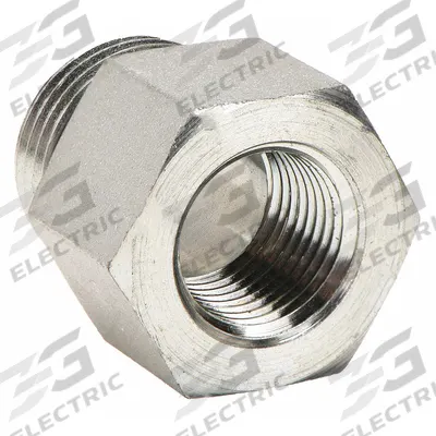 PARKER Metal Pipe Straight: Straight, Carbon Steel, 1/2 in - Hydraulic Threaded Extreme-Pressure Pipe Fittings