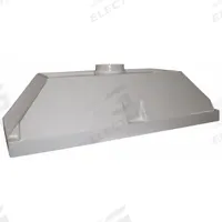 HEMCO Ducted Hood: Fiberglass, Vapor Proof, 30 in Overall Dp, 6 ft Overall Wd, Gel Coated (MPN 23060). Key specifications — Brand: HEMCO; Lighting Type: Vapor Proof; For Use With: Portable Equipment; Housing Finish: Gel Coated.