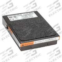LINEMASTER Foot Switch: Treadlite II Series, 1 Pedals, Momentary, SPDT (MPN T-91-S). Key specifications — Switch Action: Momentary; Foot Guard Included: No Guard Included; Brand: LINEMASTER; Series: Treadlite II; Power Source: Electrically Corded.