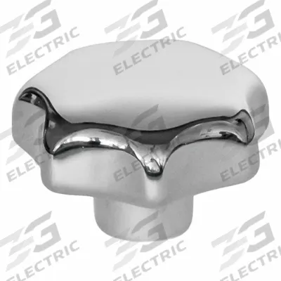 JW WINCO 316 Stainless Steel Hand Knobs; 316 Stainless Steel Star Knobs: 7 Point - Corrosion-Resistant 7-Arm Knobs with Threaded Hole