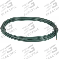 CHAINFLEX Control Cable: 18 AWG, 4 Conductors, 25 ft, PVC Jacket, 600 V (MPN CF5-07-04-25). Key specifications — Conductor Material: Copper; Conductor Configuration: Single; Minimum Bend Radius Factor - Fixed: 4 x OD; Minimum Bend Radius Factor - Flexible: 5 x OD; Includes Ground: Yes; Minimum Bend Radius Factor - E-Chain: 6.8 x OD; Resistance Properties: Oil and Grease Resistant; Standards: CE.