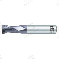OSG Square End Mill: Carbide, Diamond Coated, 2 Flute, 2 mm Mill Dia, 10 mm LOC, 45 mm OAL (MPN 71200216)