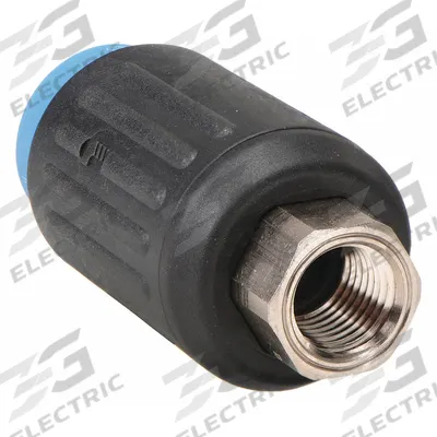 LEGRIS Quick Connect Hose Coupling: 3/8 in Body Size, 1/4 in Hose Fitting Size - Industrial Interchange Nylon Quick-Connect Air Coupling Bodies