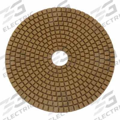 HUSQVARNA Polishing Tool: Extra Hard/Extra Soft/Hard/Medium/Soft, 800 Grit, White - Polishing Pads