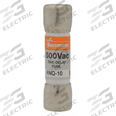 BUSSMANN Fuse: FNQ Series, Midget, Time-Delay, 125 mA, 500 V AC, 13/32 in x 1 1/2 in - Time-Delay Cylindrical Fuses