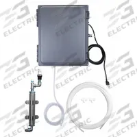 BEST SANITIZERS, INC. Doorway Foam Unit: DFX0004-2, 120 V AC Volt, 1/2 in Drain Connection. Key specifications — Brand: BEST SANITIZERS, INC.; Material: Stainless Steel; Manufacturer Part Number: DFX0004-2; External Water Connection: Yes.