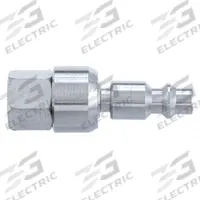 SPEEDAIRE Quick Connect Hose Coupling: 1/4 in Body Size, 1/4 in Hose Fitting Size, FNPT, Female (MPN 30E596). Key specifications — Brand: SPEEDAIRE; Thread Size: 1/4" -18; Hose Fitting Gender: Female.