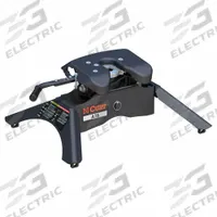 CURT Fifth Wheel Hitch: Removable Hitch, 4,000 lb Gross Trailer Wt Capacity, 13 in to 17 in, Carbide (MPN 16120). Key specifications — Hitch Style: Removable; Brand: CURT; Adjustable Height Range: 13 in to 17 in; Finish: Black Powder Coated; Locking Jaw Type: Double Jaw; Material: Carbide.