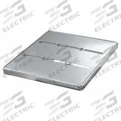 CHICAGO METALLIC Pullman Cover: Pullman Bread Pan Non-Nesting Drop Cover Pan, Aluminized Steel (MPN 44645). Key specifications — Pan Style: Pullman Bread Pan Non-Nesting Drop Cover; Brand: CHICAGO METALLIC; Color: Silver; Material: Aluminized Steel; NSF Certified: No; Number of Slots: 3.