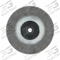 APPROVED VENDOR Wire Wheel Brush: Crimped Steel, 6" Dia x 3/4" Wd, 5/8"-11 Arbor, 0.008" Fill (MPN 66254443255). Key specifications — Brand: APPROVED VENDOR.