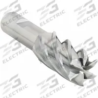 CLEVELAND Square End Mill: High Speed Steel, 6 Flute, 1-1/4" Mill Dia, 2" LOC, 4-1/4" OAL (MPN C75030)