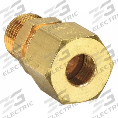 LEGRIS Compression Fitting Adapter: 6 mm OD x 1/4 in Pipe Fitting Size, Compression x MBSPT - Standard Sleeve Brass Compression Fittings