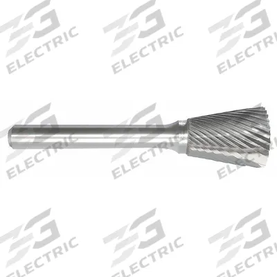 Grainger Carbide Bur: Inverted Cone - Single-Cut Inverted Cone Burs