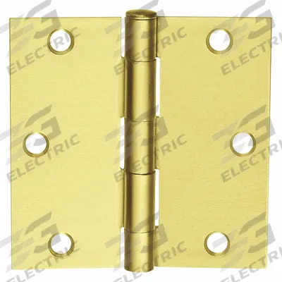 MCKINNEY Butt Hinge: Steel, Full Surface - Full Surface-Mount Butt Hinges