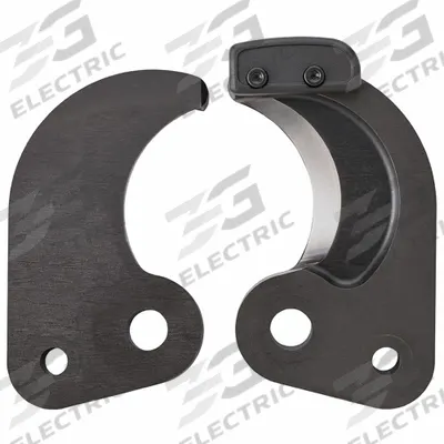 MILWAUKEE Cutter Blade: For 1500 MCM Copper 15kV, 1500 MCM Copper 15kV - Milwaukee Replacement Jaws & Blades