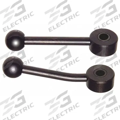 Grainger Adjustable Handle: Steel - Adjustable Tension Levers with Threaded Hole