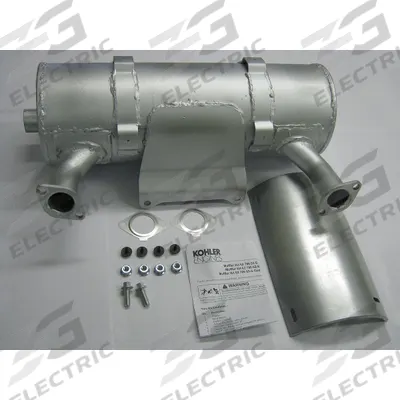KOHLER Canister Muffler Kit Opposite: Compatible Mfr No. PA-CH980-2002 - Kohler Engine Parts