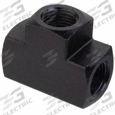 APPROVED VENDOR Metal Pipe Tee: Tee, 1/2 in x 1/2 in x 1/2 in, Class 1000 - Zinc-Plated Threaded High-Pressure Pipe Fittings