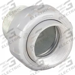 Straight Union - Conduit to Box: Iron, 6 in Trade Size, Female to Male (MPN UNY600R). Key specifications — Ends - Hazardous Fittings: 6 in FNPT x 6 in MNPT; Finish: Electroplated; Brand: APPLETON ELECTRIC.