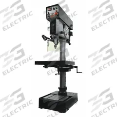 JET Floor Drill Press: Belt Drive, Variable Speed, 150 RPM – 2,000 RPM, 230V AC /Three-Phase, 2 hp (MPN JDP20VST). Key specifications — attr22849: 300 to 2,000 RPM; attr22858: 230V AC; attr73523: Tapping; attr22856: Belt; attr73570: Three-Phase; attr22850: 10-7/16 in; attr22846: 2 hp; attr22840: 7/6.6 A.