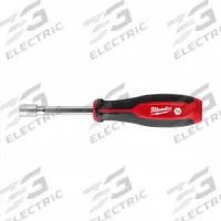 MILWAUKEE Nut Driver: Straight, HollowCore™, SAE, Without Magnetized Tip, Std, Hollow Hex Nut Driver (MPN 48-22-2452). Key specifications — attr1214485: Hex; attr1214505: MILWAUKEE.