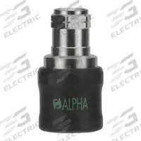 AIGNEP USA Quick Connect Hose Coupling: 1/4 in Body Size, 1/2 in Hose Fitting Size, Safety Vent (MPN 80622-08). Key specifications — Brand: AIGNEP USA; Thread Size: 1/2" -14; Coupling Locking Type: Safety Vent; Hose Fitting Gender: Female.
