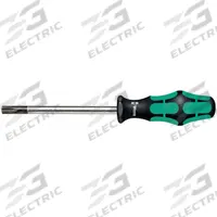 WERA Screwdriver: Kraftform, Stubby Lg, Torx Plus Tip, Friction, T15 Tip Size, 3 in Overall Lg (MPN 05028035001). Key specifications — attr1205076: T15; attr1205081: WERA; attr1205102: Ergonomic.