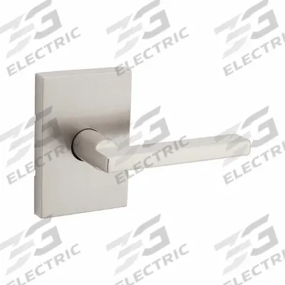 KWIKSET Door Lever Lockset: Passage Lever Locksets/Storeroom Lever Locksets, Nickel