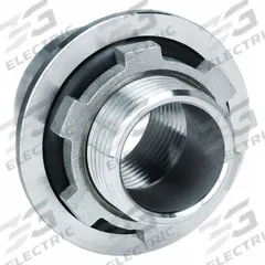 CALBRITE Hubs (Myers) for RMC/IMC: 3/4 in Trade Size, 1 7/8 in Overall Lg, 316 Stainless Steel (MPN S60700LT00). Key specifications — Insulated: Yes; Thread Size: 3/4"-14; Thread Type: NPT; Brand: CALBRITE.