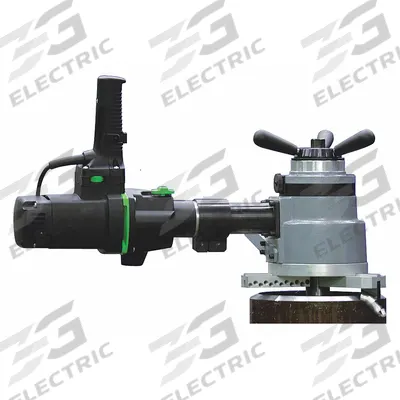 STEELMAX Corded Beveler: 115V, 2 hp, 1/8 in Min Thick, 0° to 60°, 5/8 in Max. Bevel Wd - Bevelers for Metal Pipe