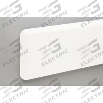PAWLING Wall Guard: WG-8, PETG, Linen White, 7 3/4 in Overall Ht - PETG Crash Rails & Bumper Guards