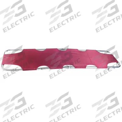 MEDSOURCE Folding Stretcher: Folding Stretcher, 350 lb Wt Capacity - Max, 73 in L x 18 in W - Standard Stretchers