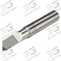 MICRO 100 Boring Bar: Helical Back Rake, 3/8 in Shank Dia., Bright (Uncoated), Right Hand (MPN HBB-3601500)