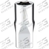MILWAUKEE Standard Socket: SAE, 1/4 in Drive Size, 9/32 in Socket Size, 6-Point, Std, Chrome (MPN 45-34-9004). Key specifications — attr1204417: MILWAUKEE; attr1204392: Chrome.