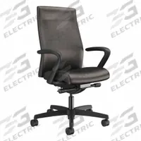 HON Office Chair: Ignition 2.0, Black, Vinyl Material, 29 in Back Ht, 20 in Seat Wd, 19 in Seat Dp (MPN HIWMU.Y2.F.H.UR10.NL.SB.T). Key specifications — attr995518: Ignition 2.0; attr982877: Black; attr982913: No; attr982865: Black; attr982870: HON; attr982901: Black.