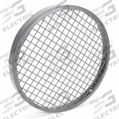 Dayton Inlet Guard: For Use With 2C863/2C889/2C938/4C118, Inlet, Steel, Baked Enamel - Inlet & Outlet Guards