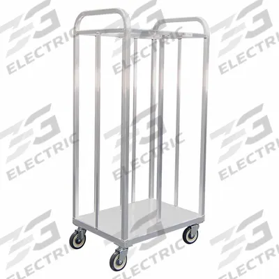 NEW AGE INDUSTRIAL Steamtable Pan Dolly: 1,000 lb Max Load Capacity, 64 in Overall Ht - Steamtable Pan Dollies