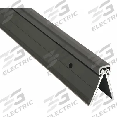 NATIONAL GUARD Piano Hinge: Aluminum, 95 in Leaf Ht, 1 9/16 in Leaf Wd - Concealed-Mount Piano Hinges