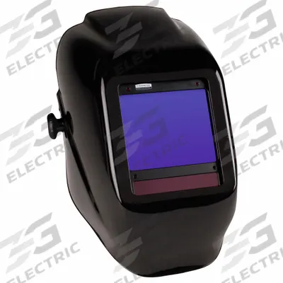 JACKSON SAFETY Welding Helmet: Auto-Darkening, Black, W5 - W13, 4 in x 3.25 in, Digital - Auto-Darkening Welding Helmets - Solid Color