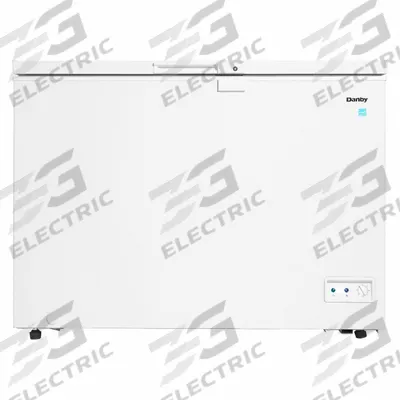 DANBY Chest Freezer: White, 10 cu ft Capacity, Energy Star Compliant - Chest Freezers