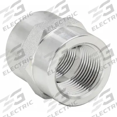 PARKER Metal Pipe Straight: Straight, Steel, 1/4 in x 1/4 in - Hydraulic Threaded Extreme-Pressure Pipe Fittings