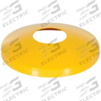 Bollard Dome Cover: 2 3/4 in Overall Ht, 14 in Overall Lg, 14 in Overall Wd, Yellow, Carbon Steel (MPN DOME-4.5-BOX). Key specifications — Brand: VESTIL; For Use With: 4-1/2 in Bollard; Material: Carbon Steel; Includes: (1) Steel Protective Dome; Product Type: Bollard Dome Cover.