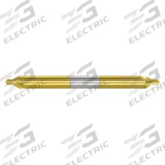 APPROVED VENDOR Center Drill: Plain Type, #5, 60°, 6 in Overall Lg, TiN Coated Carbide (MPN 300-005505). Key specifications — Brand: APPROVED VENDOR; End Type: Double End.